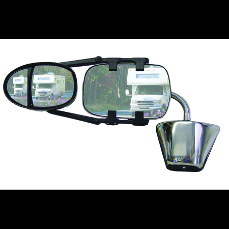 PRIME PRODUCTS Prime Products 30-0083 XLR Dual Head Ratchet Series Clip-On Tow Mirror 30-0083